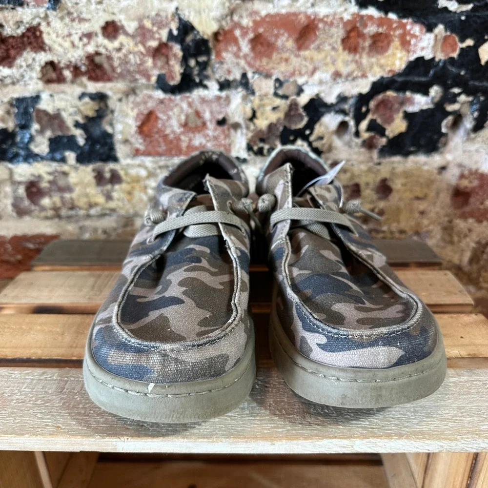 Ariat Hilo Camo Stretch Lace Loafers Mens 7.5 D Casual Shoes 10040443